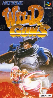 Wild Guns (Japan) (Sample) box cover front